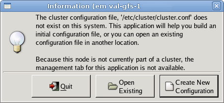 cluster-create-new-configuration